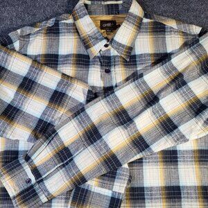 O'Neill Men’s Fleece Button Up Shirt Shacket Plaid Flannel Long Sleeve Pockets